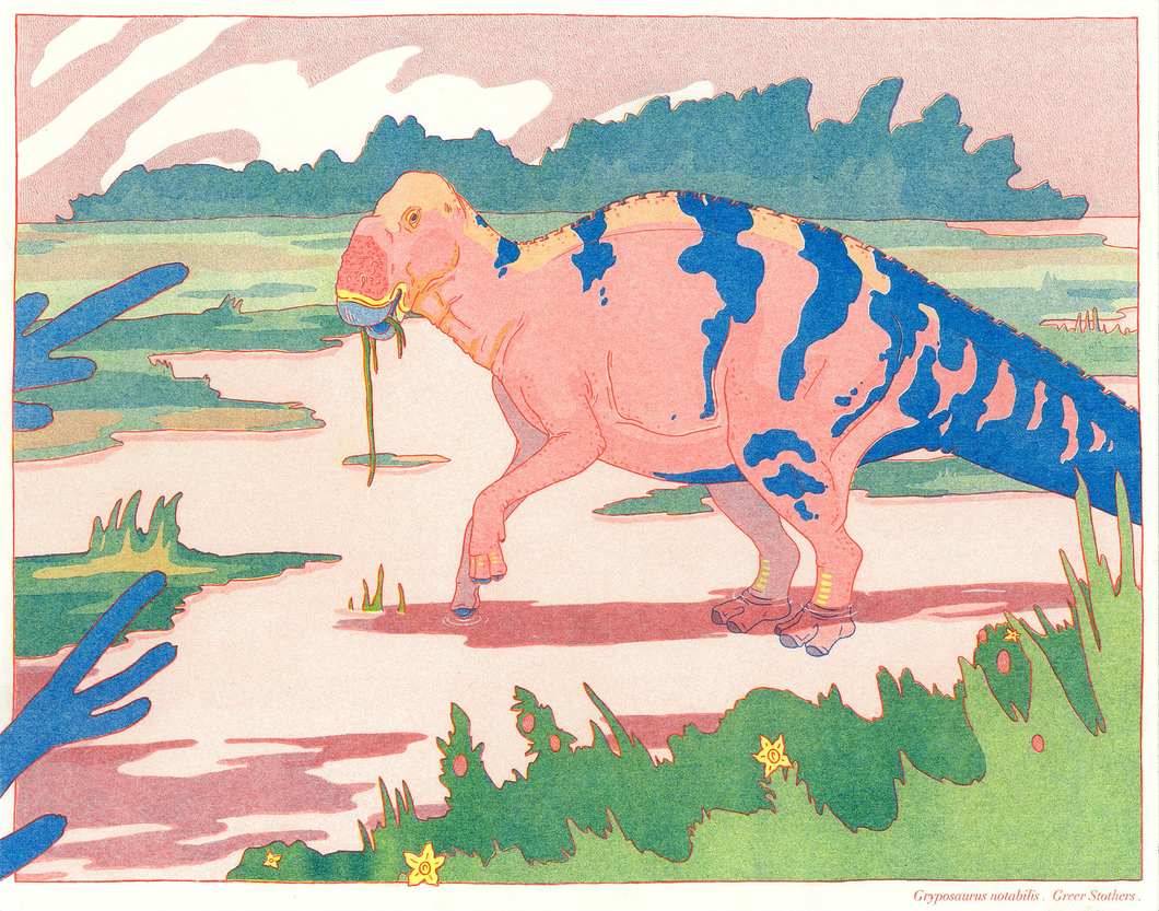 Gryposaurus Print