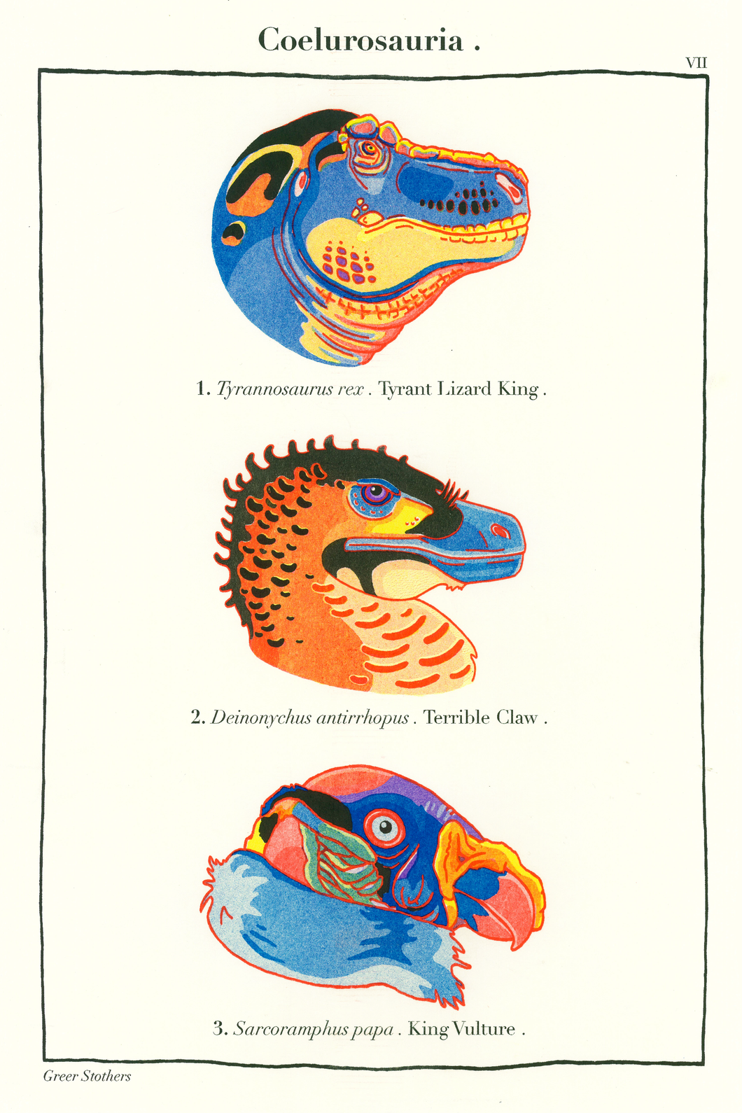 Theropod Portraits