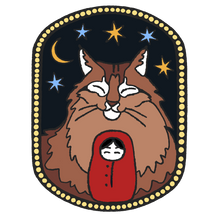 Load image into Gallery viewer, Cat Saint Enamel Pins
