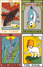 Load image into Gallery viewer, Tarot Enamel Pins
